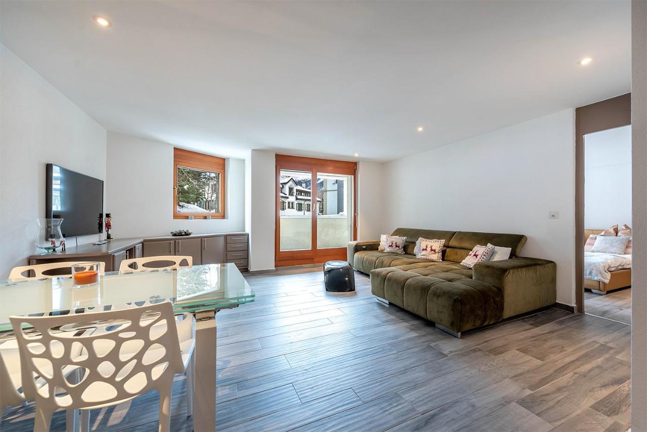 Esclusivo Bilocale Centralissimo St Moritz Exterior foto